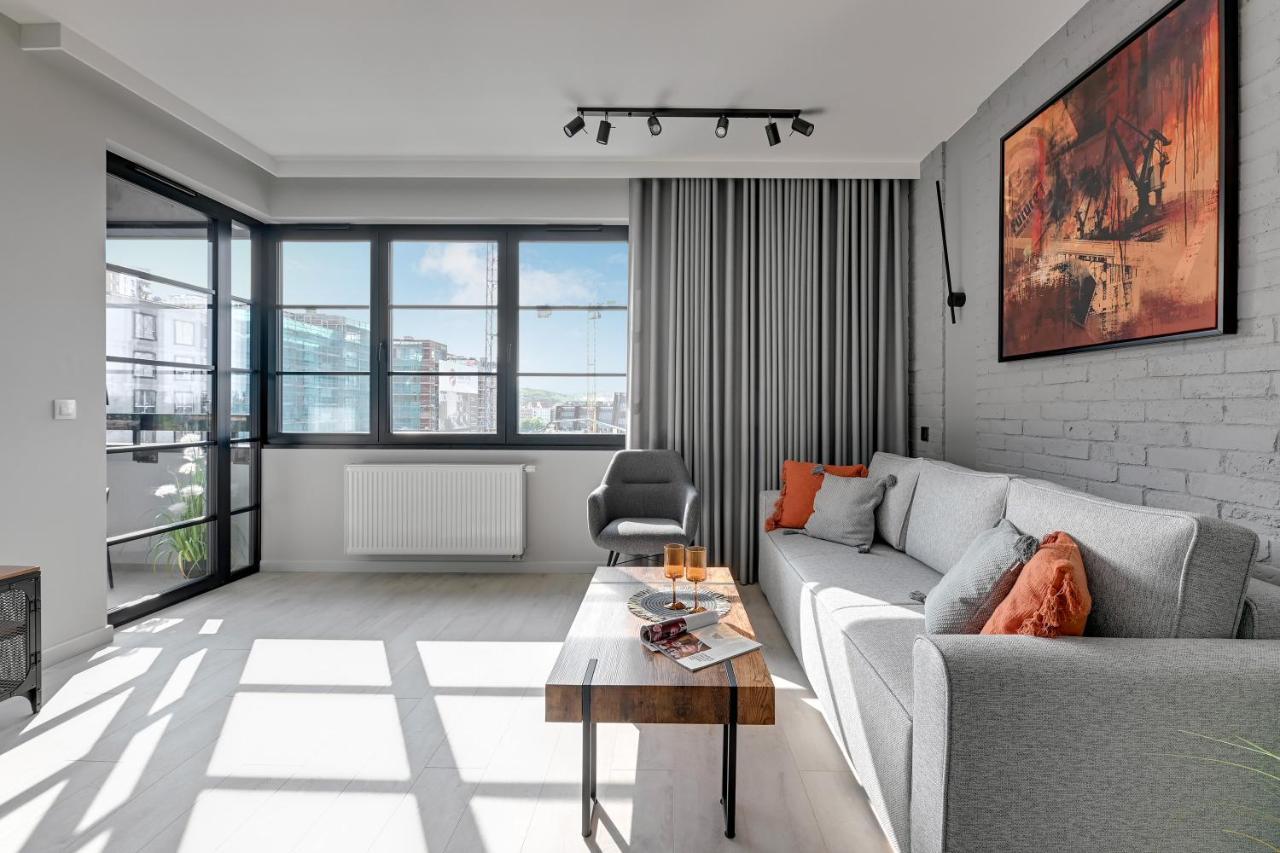 Flatbook - City Center Apartments Aura 40 Gdańsk Buitenkant foto