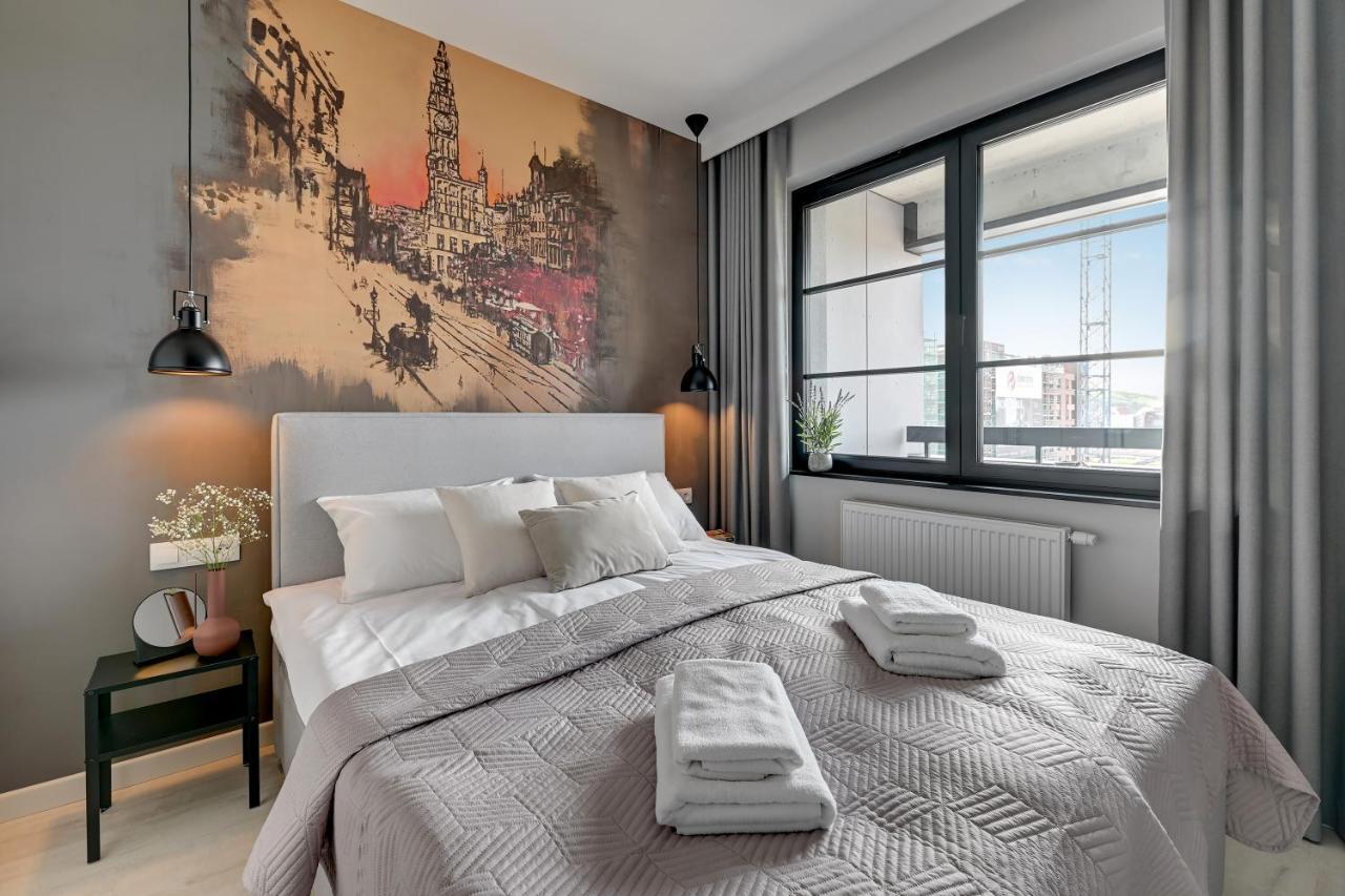 Flatbook - City Center Apartments Aura 40 Gdańsk Buitenkant foto